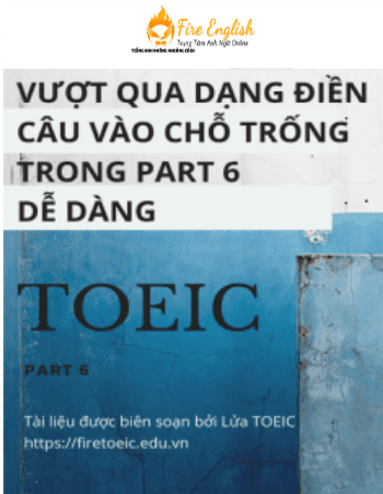part 6 toeic