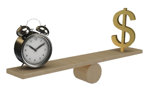Cán cân giữa thời gian và đồng tiền
